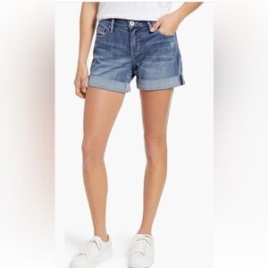 Jag Jeans EUC Alex Boyfriend Denim Shorts Size 4 in Medium Indigo